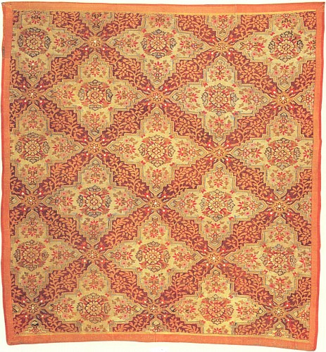 19th Century FRENCH Louis-Phillipe Aubusson Fragmentary Rug